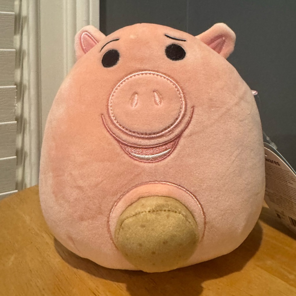 Squishmallow Hamm from Disney’s Toy Story